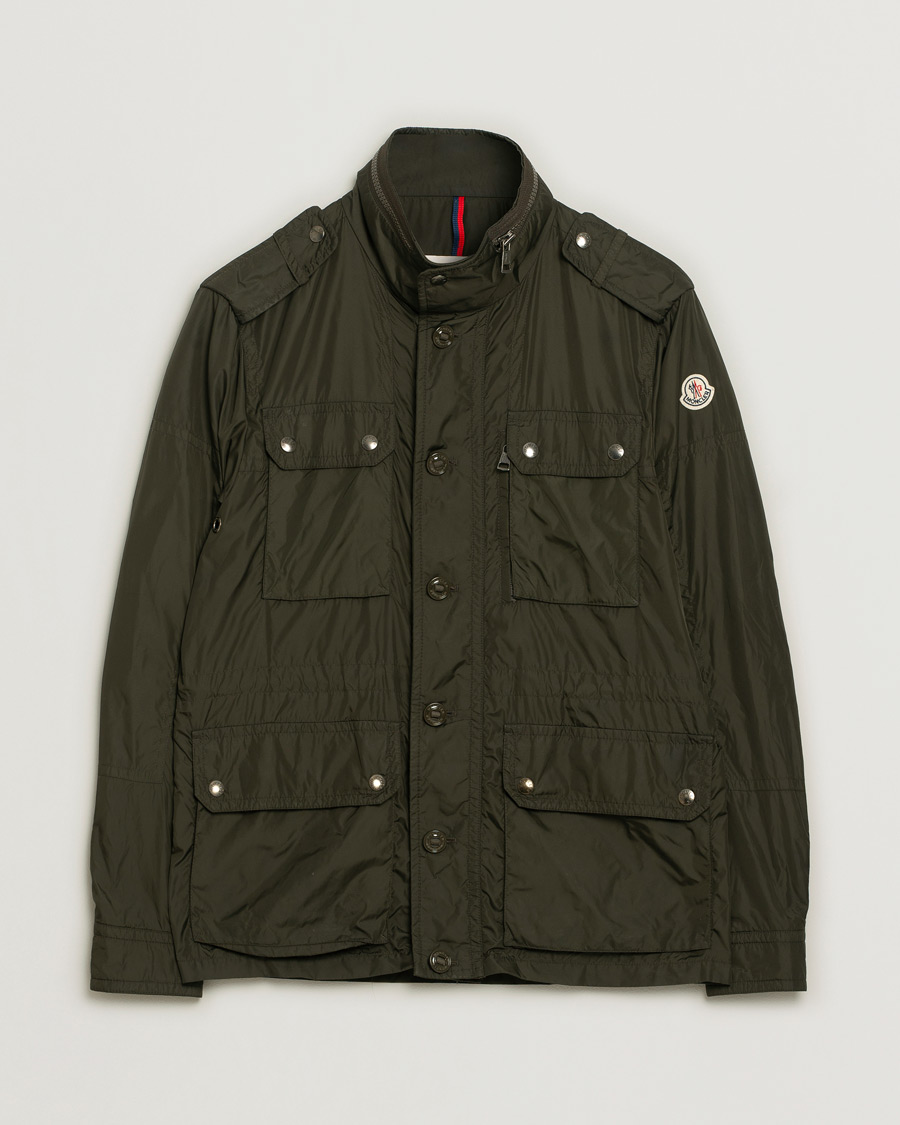 Hombres | Abrigos y chaquetas | Pre-owned | Moncler Cristian Field Jacket Green 2 - M