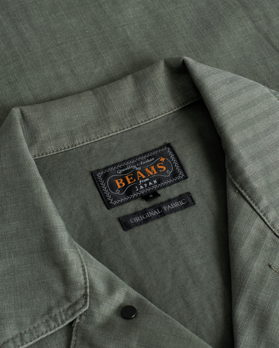 Hombres | Abrigos y chaquetas | Pre-owned | BEAMS PLUS MIL Chore Jacket Olive