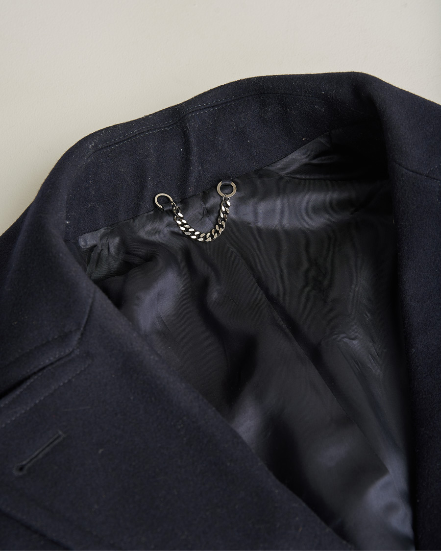 Hombres | Abrigos y chaquetas | Pre-owned | Tiger of Sweden Peacoat Wool Navy 48