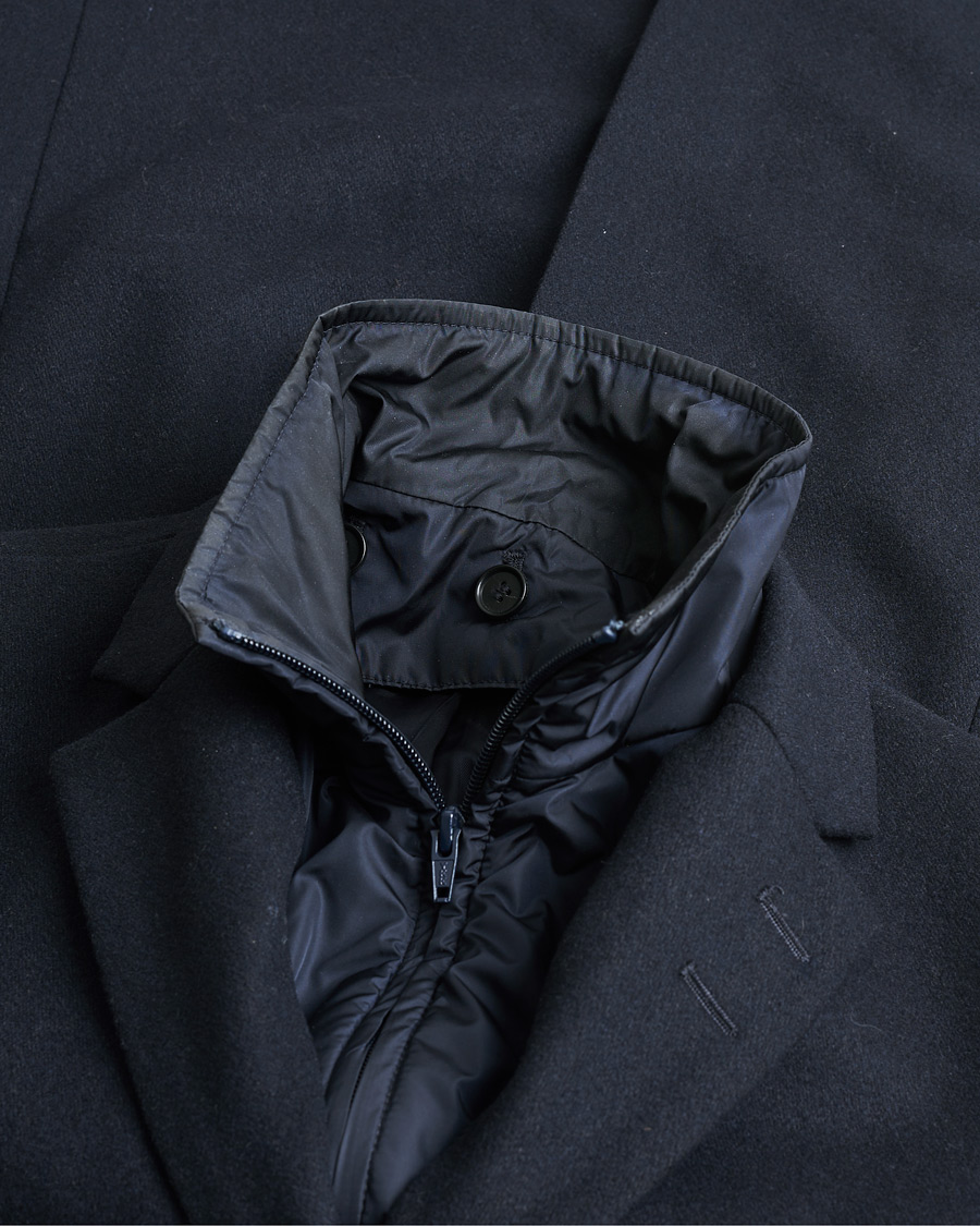 Hombres | Pre-owned Chaquetas | Pre-owned | Tiger of Sweden Netley Wool Coat Navy 48