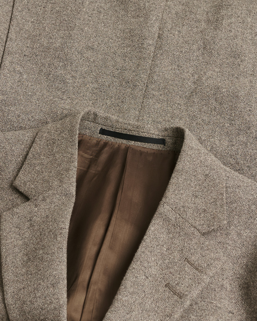 Hombres | Pre-owned Trajes | Pre-owned | Tiger of Sweden Brushed Wool Suit Taupe 48/46