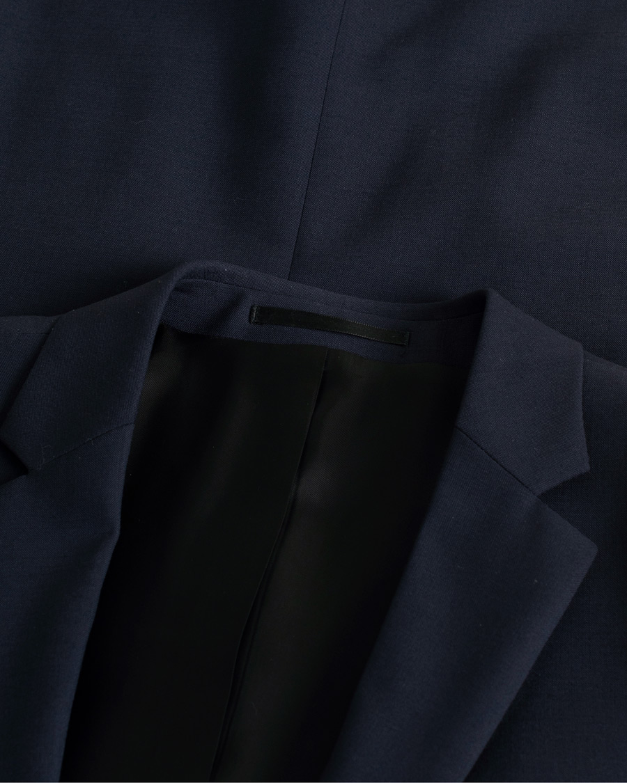 Hombres | Blazers | Pre-owned | Filippa K Rick Cool Wool Suit Jacket Dark Navy