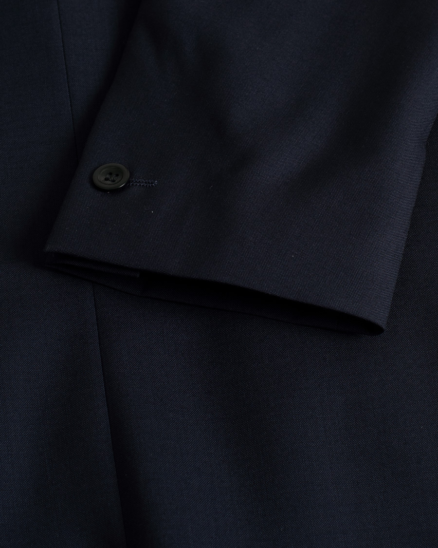 Hombres | Blazers | Pre-owned | Filippa K Rick Cool Wool Suit Jacket Dark Navy