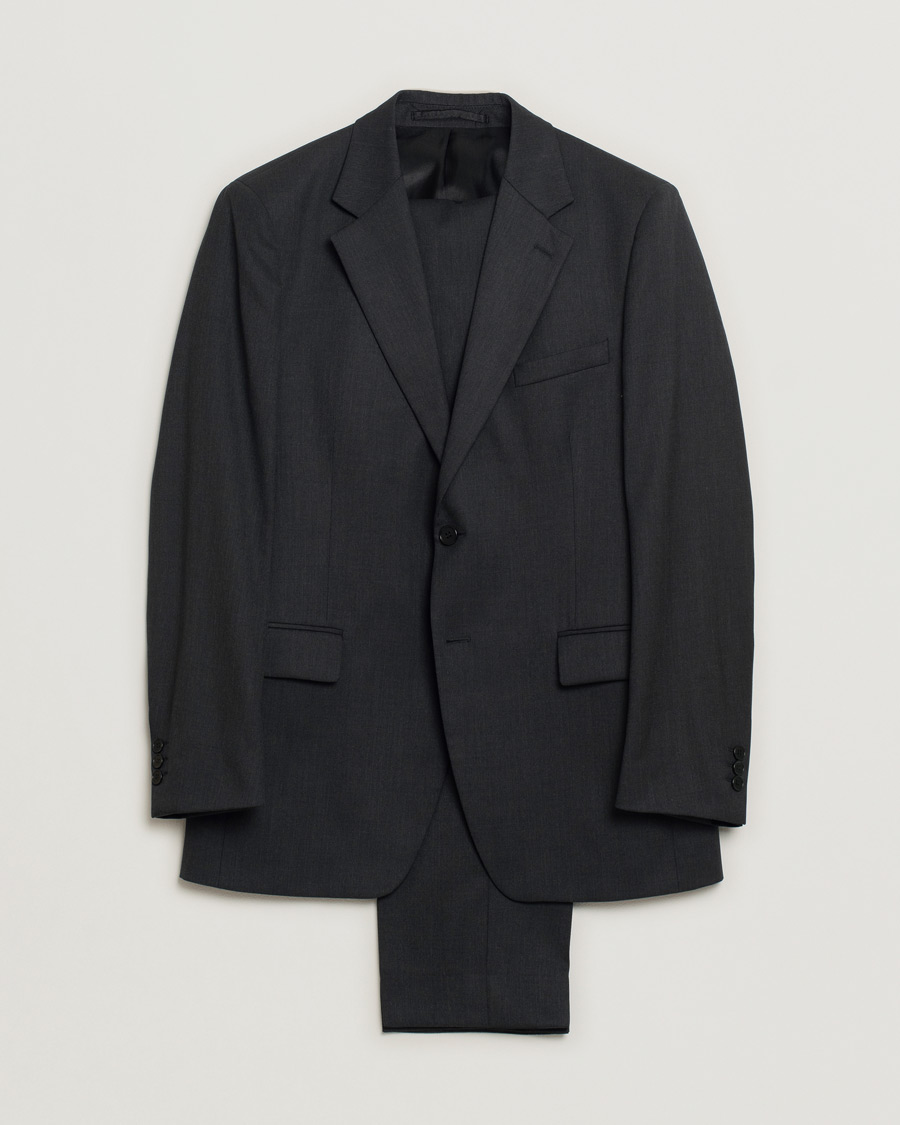 Hombres | Blazers | Pre-owned | Prada Wool Suit Grey 50