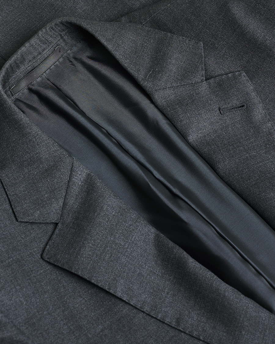 Hombres | Pre-owned Trajes | Pre-owned | Ermenegildo Zegna Wool Suit Grey 44