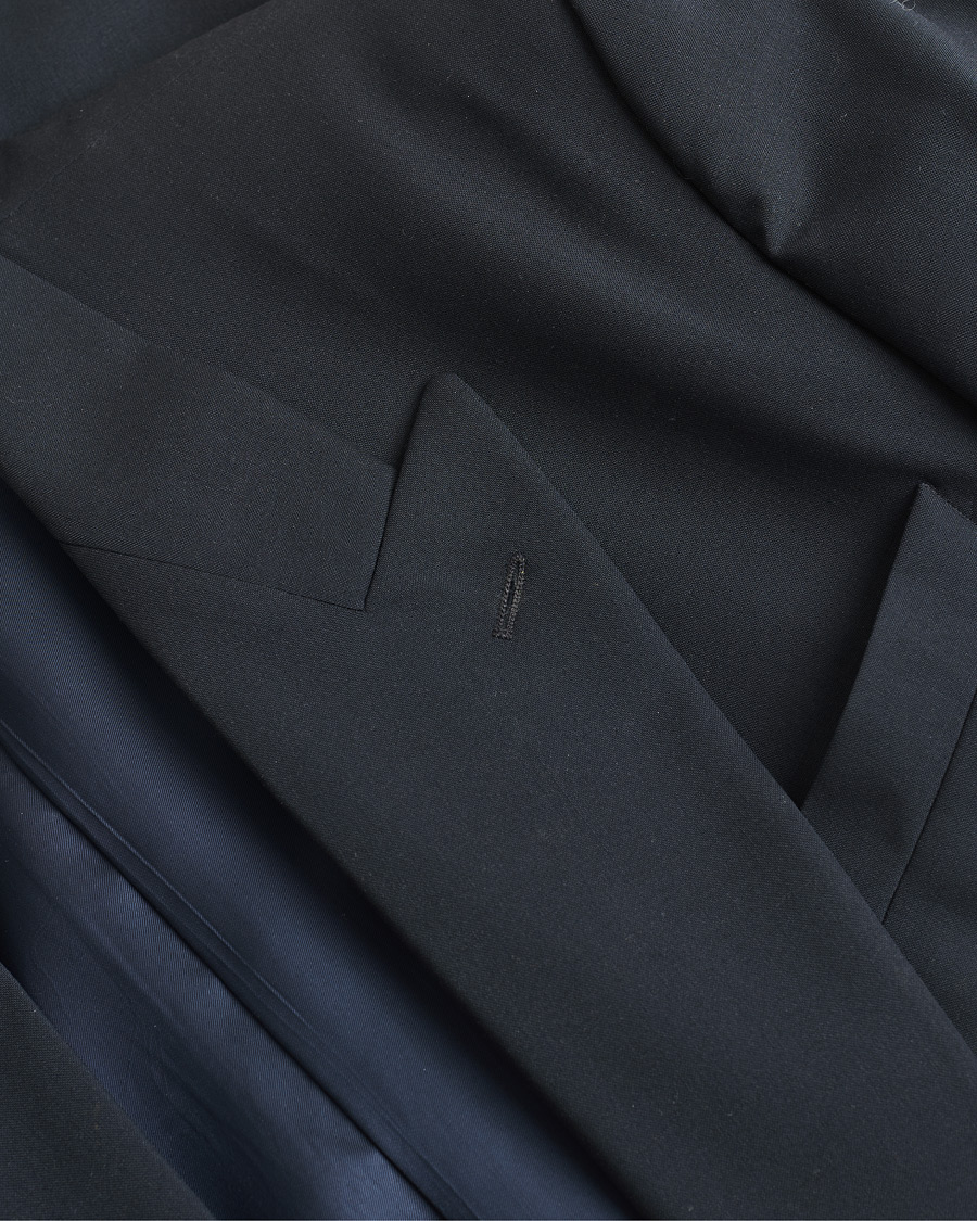 Hombres | Pre-owned Trajes | Pre-owned | Oscar Jacobson Vintage Wool Suit Navy 50