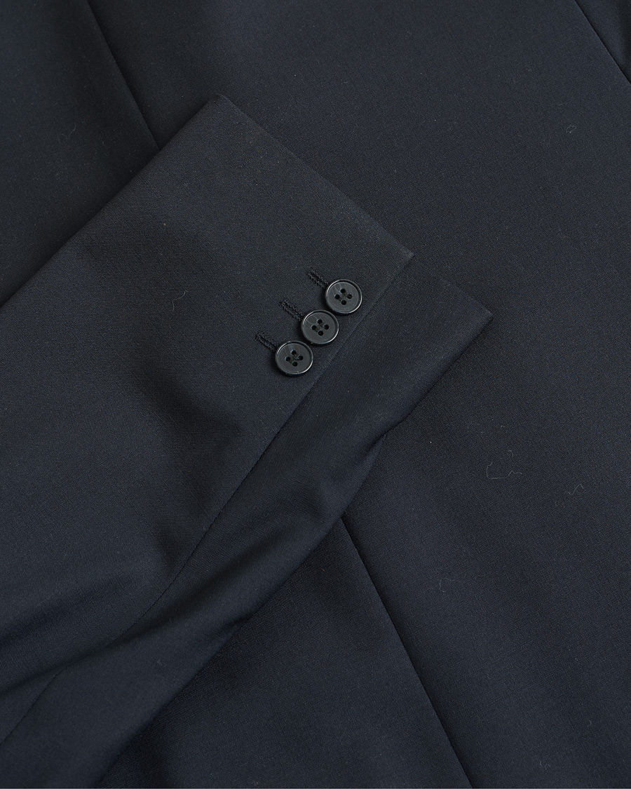 Hombres | Pre-owned Trajes | Pre-owned | Oscar Jacobson Vintage Wool Suit Navy 50