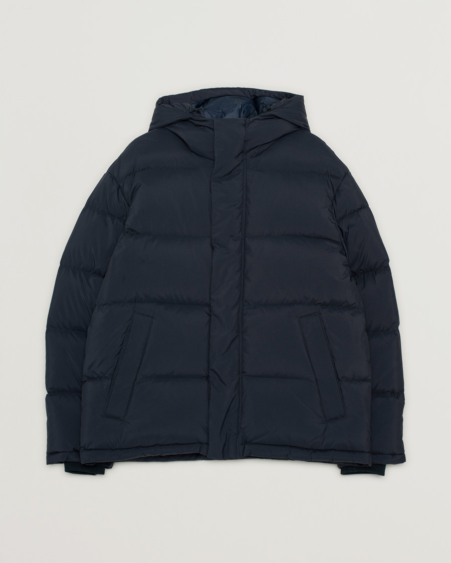 Hombres | Abrigos y chaquetas | Pre-owned | NN07 Matthew Padded Down Jacket Navy Blue