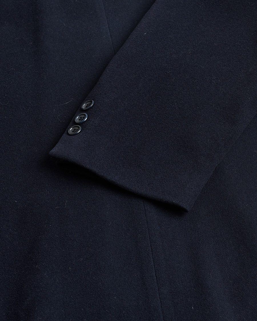 Hombres | BOSS Vintage Cashmere Blend Blazer Navy 48 | Pre-owned | BOSS Vintage Cashmere Blend Blazer Navy 48