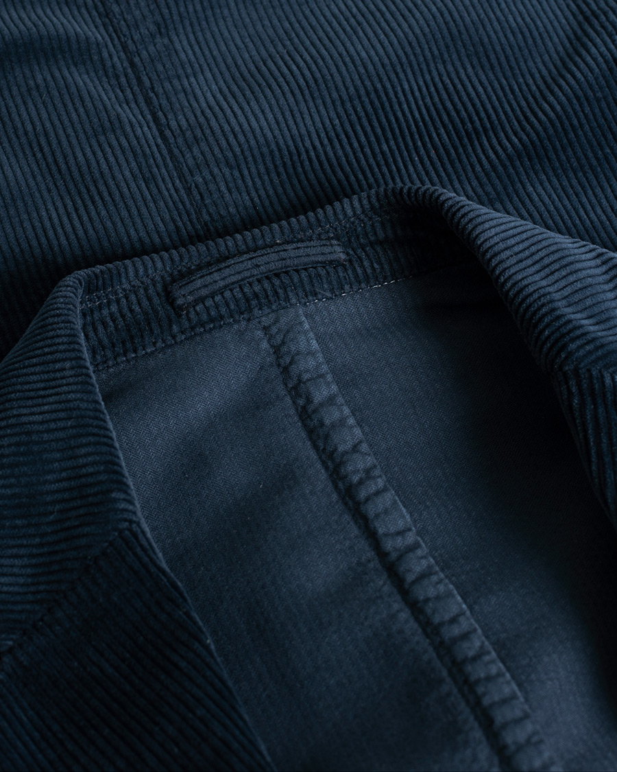 Hombres | Blazers | Pre-owned | L.B.M. 1911 Jack Corduroy Blazer Navy 50