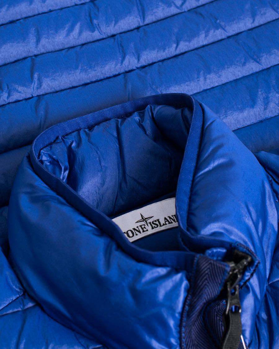 Hombres | Abrigos y chaquetas | Pre-owned | Stone Island Recycled Nylon Down-TC Vest Bright Blue