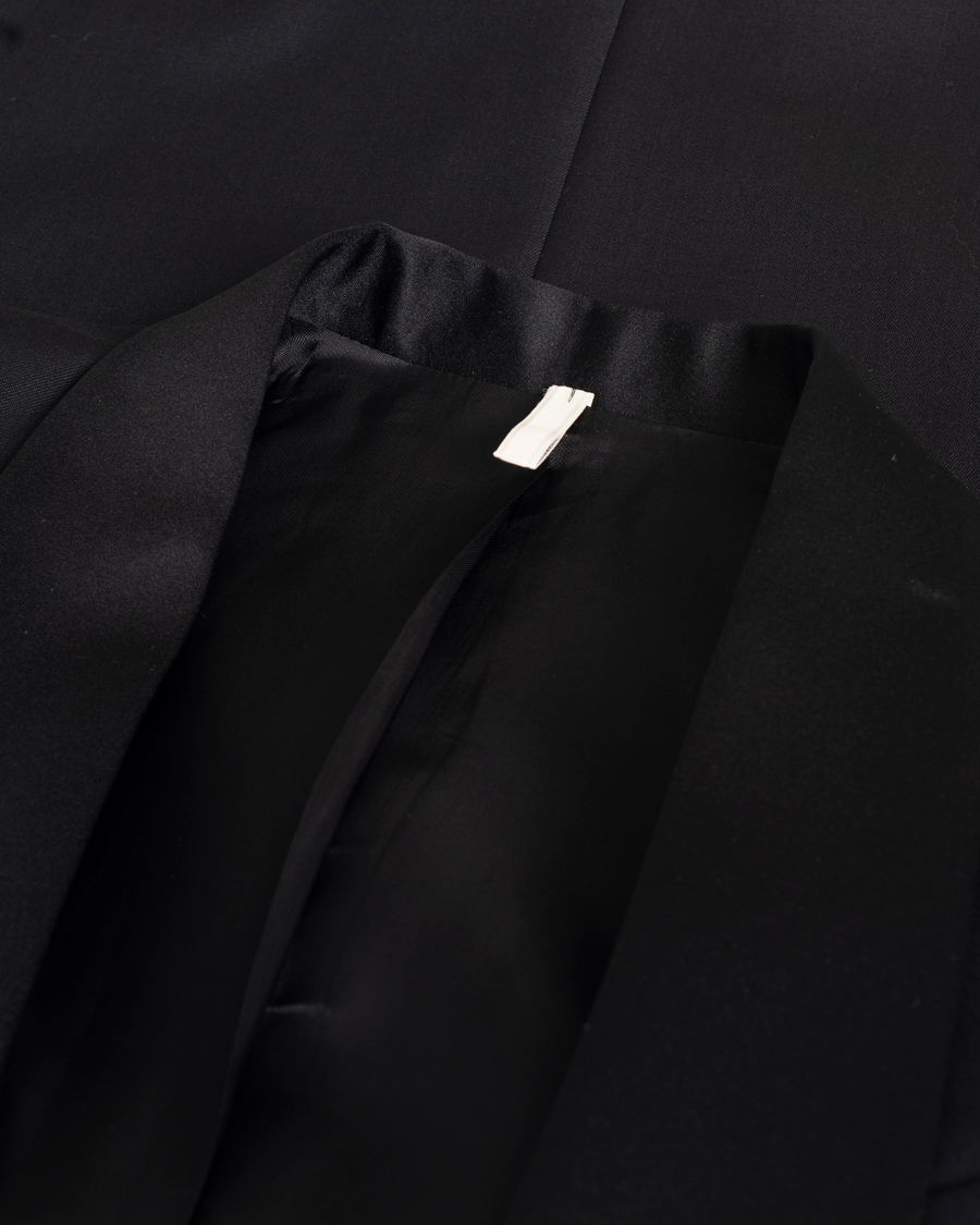 Hombres | Blazers | Pre-owned | Sunflower Shawl Collar Tuxedo Jacket Black