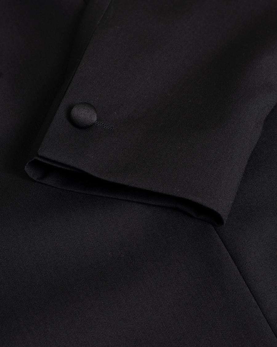 Hombres | Blazers | Pre-owned | Sunflower Shawl Collar Tuxedo Jacket Black