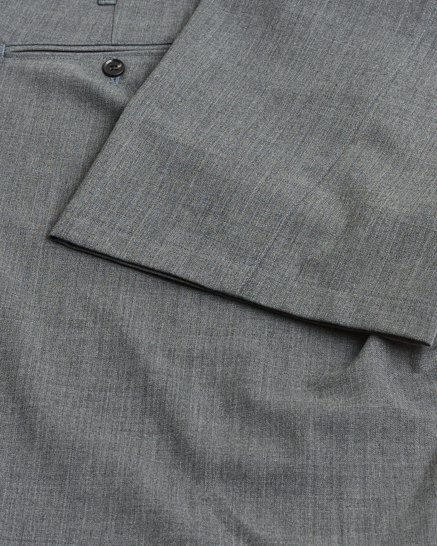 Hombres | Pre-owned Pantalones | Pre-owned | Sunflower Wide Twist Wool Trousers Grey Melange 48