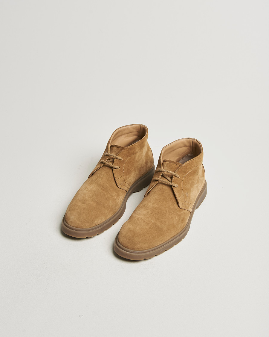 Hombres | Botas | Pre-owned | Tod's Polacchino Chukka Boots Brown Suede