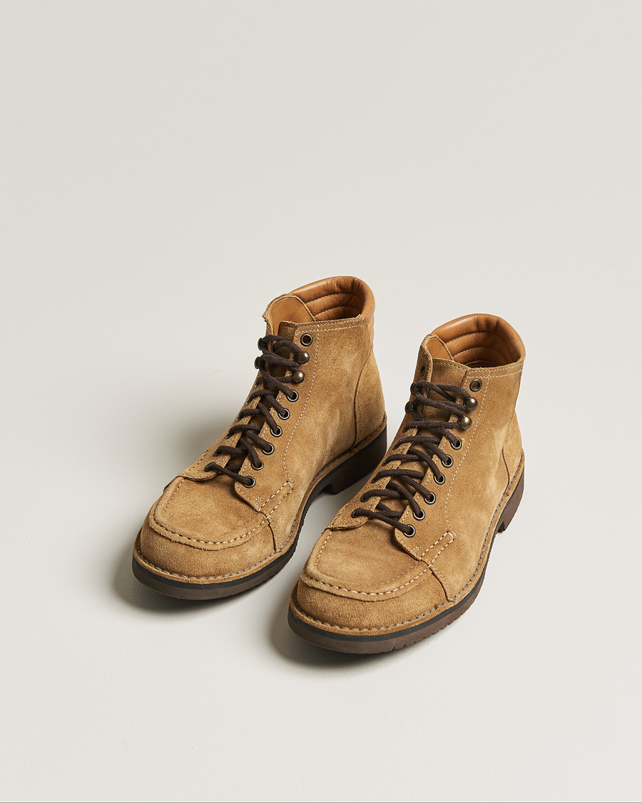 Hombres | Fracap Otto Boot Camel Suede | Pre-owned | Fracap Otto Boot Camel Suede