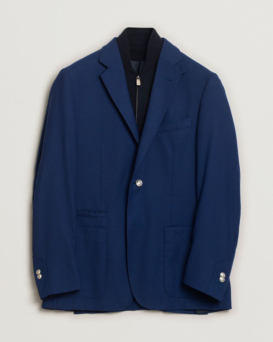 Hombres | Abrigos y chaquetas | Pre-owned | Corneliani ID Blazer Blue 48