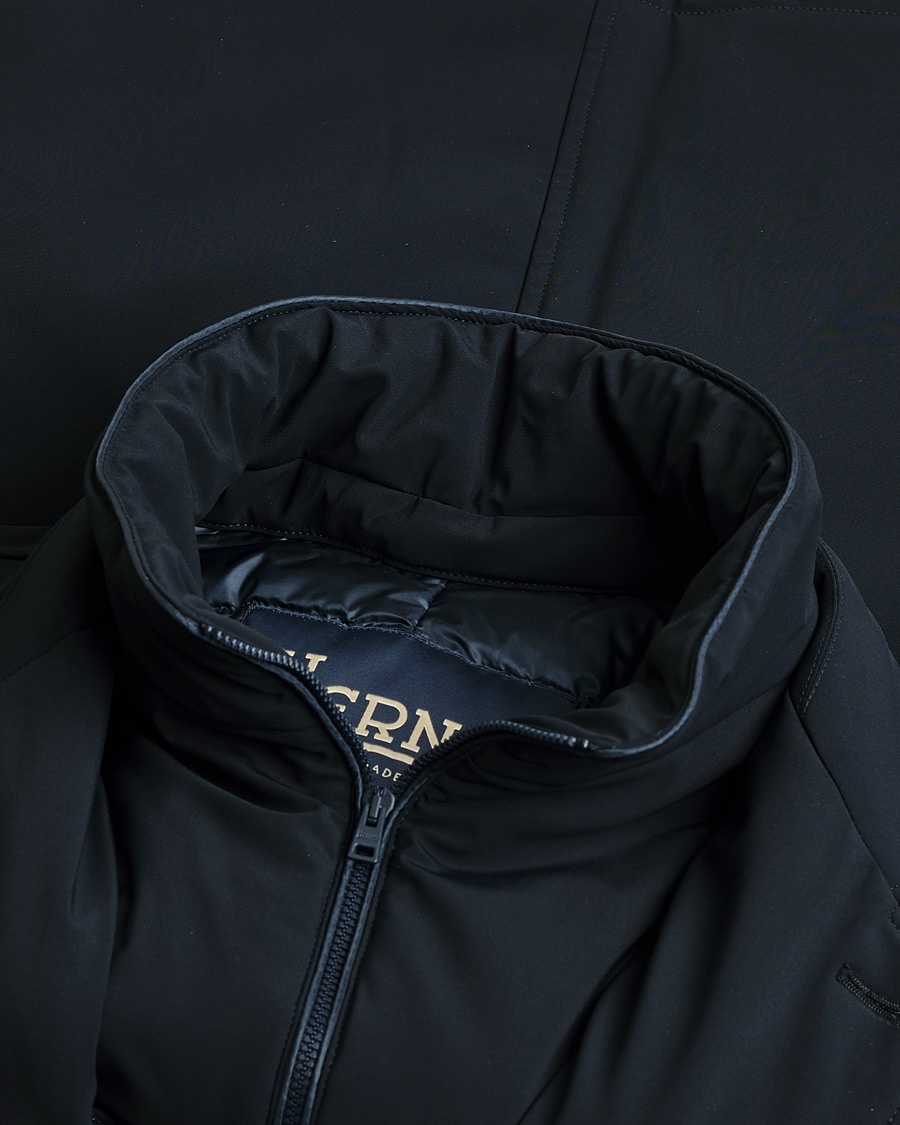 Hombres | Abrigos y chaquetas | Pre-owned | Herno Nylon City Blazer Navy