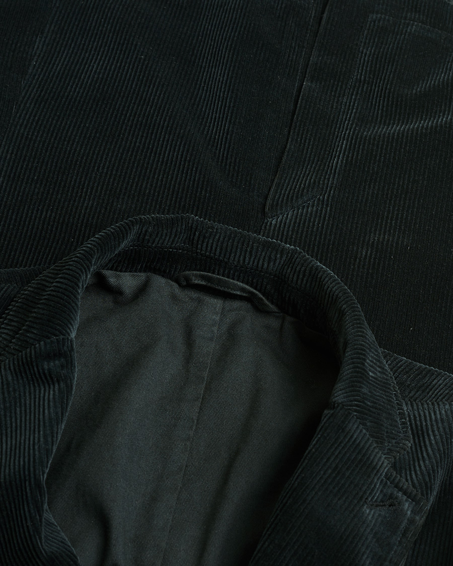 Hombres | Aspesi Corduroy Blazer Emerald S | Pre-owned | Aspesi Corduroy Blazer Emerald S