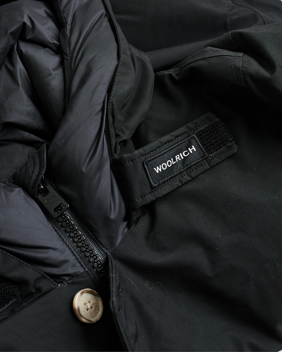 Hombres | Woolrich Arctic Parka No Fur Black M | Pre-owned | Woolrich Arctic Parka No Fur Black M