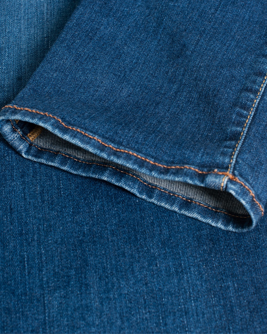 Hombres | Vaqueros | Pre-owned | Jacob Cohën Nick Slim Fit Stretch Jeans Mid Blue