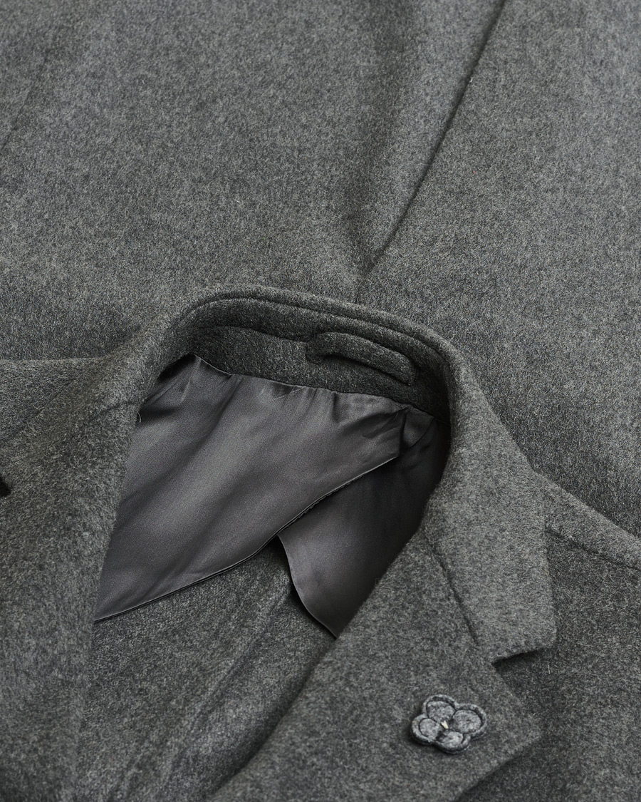 Hombres | Pre-owned Chaquetas | Pre-owned | Lardini Wool Coat Grey 56