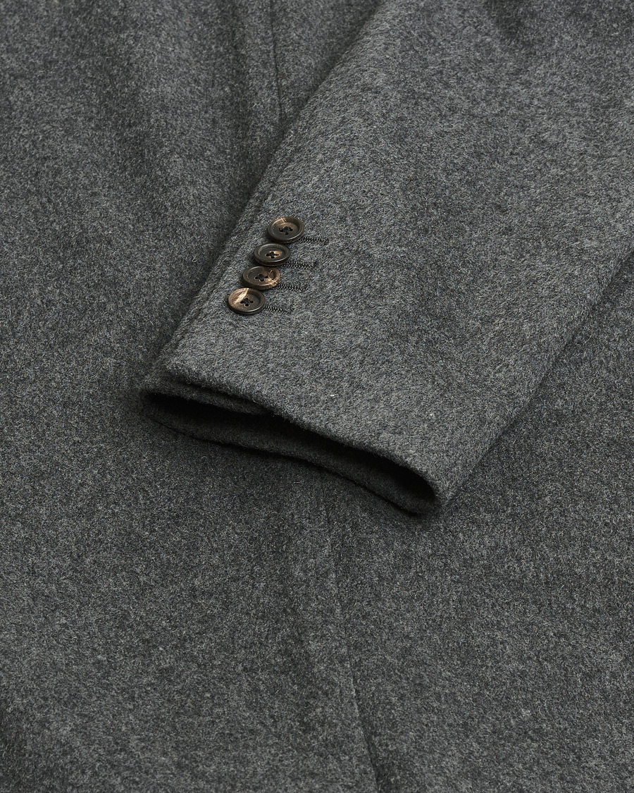 Hombres | Pre-owned Chaquetas | Pre-owned | Lardini Wool Coat Grey 56