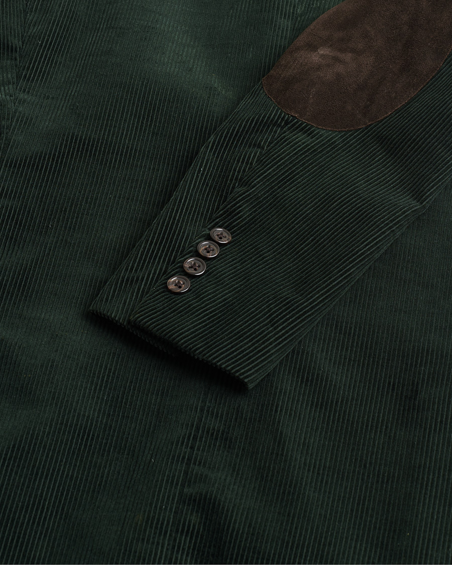 Hombres | Pre-owned Blazers | Pre-owned | Polo Ralph Lauren Corduroy Green Blazer 48