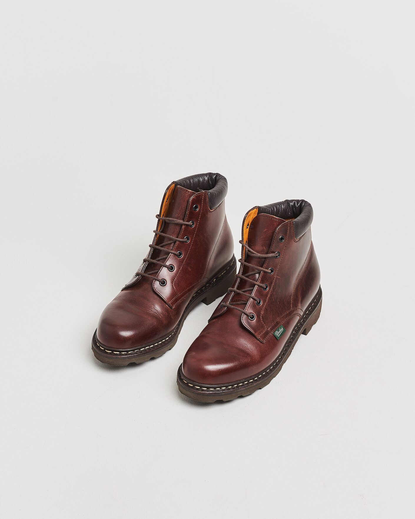 Hombres | Pre-owned Zapatos cosidos a mano | Pre-owned | Paraboot Bergerac Boot Ecorce UK7 - EU41