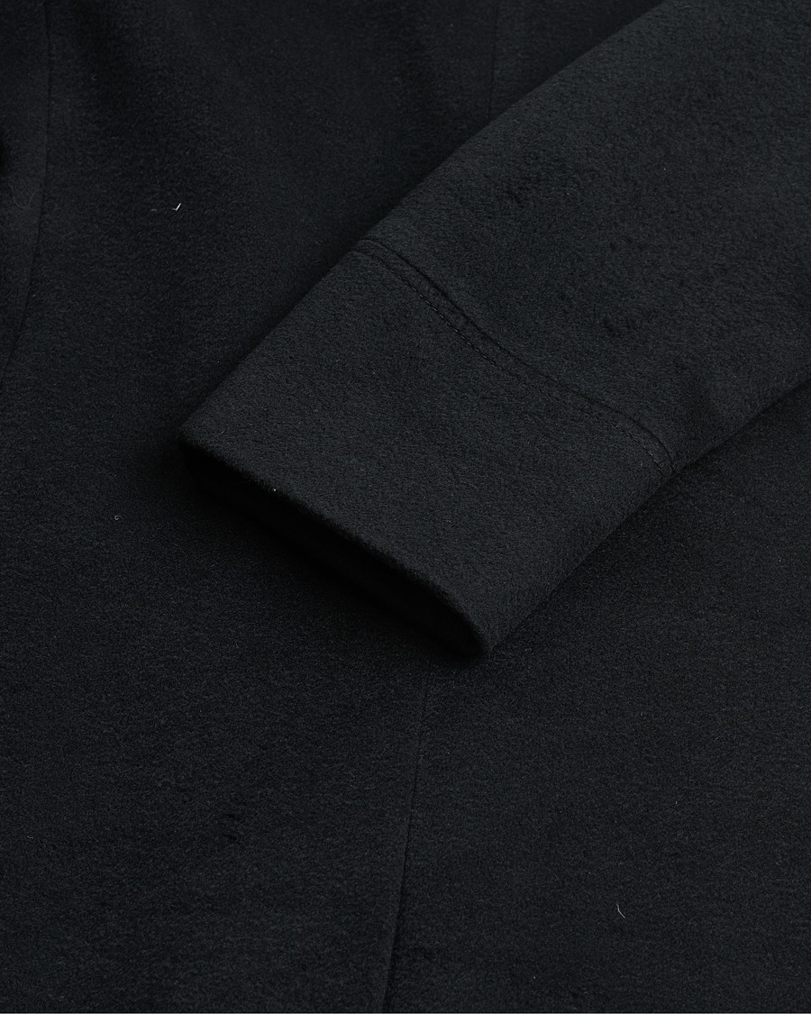 Hombres | Pre-owned Chaquetas | Pre-owned | HUGO Cashmere Coat Black 46