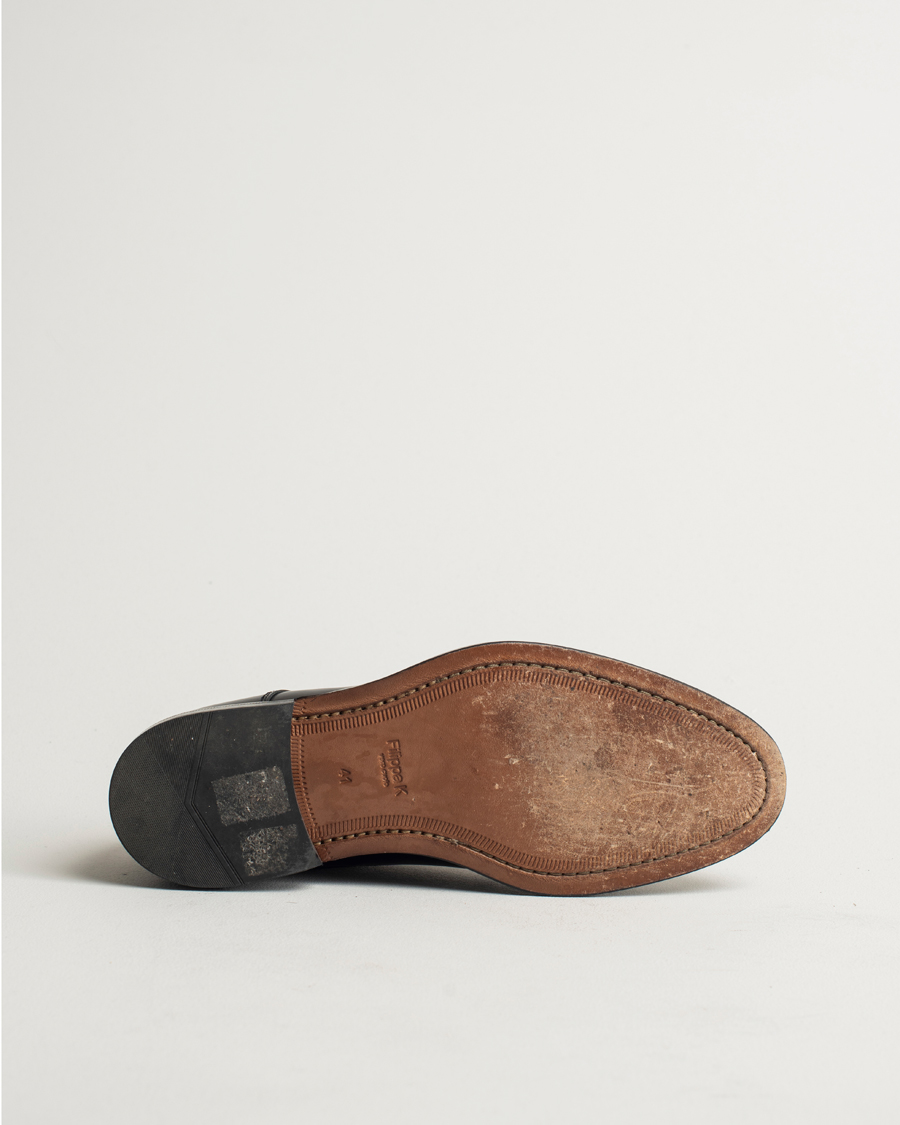 Hombres | Filippa K Derby Shoes Black Calf 41 | Pre-owned | Filippa K Derby Shoes Black Calf 41