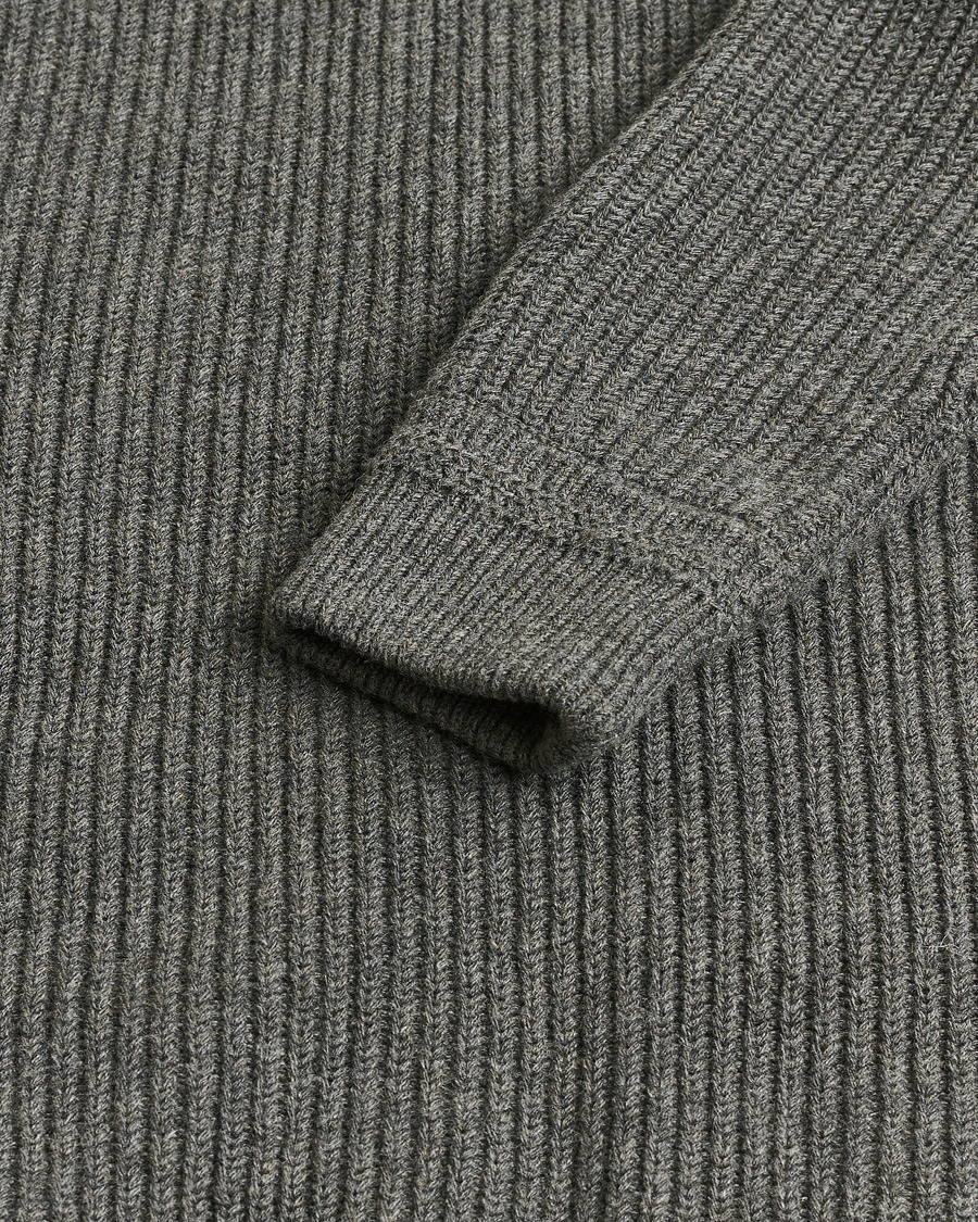 Hombres | Pre-owned Chaquetas | Pre-owned | Polo Ralph Lauren Cashmere Blend Hybrid Full-Zip Dark Grey M