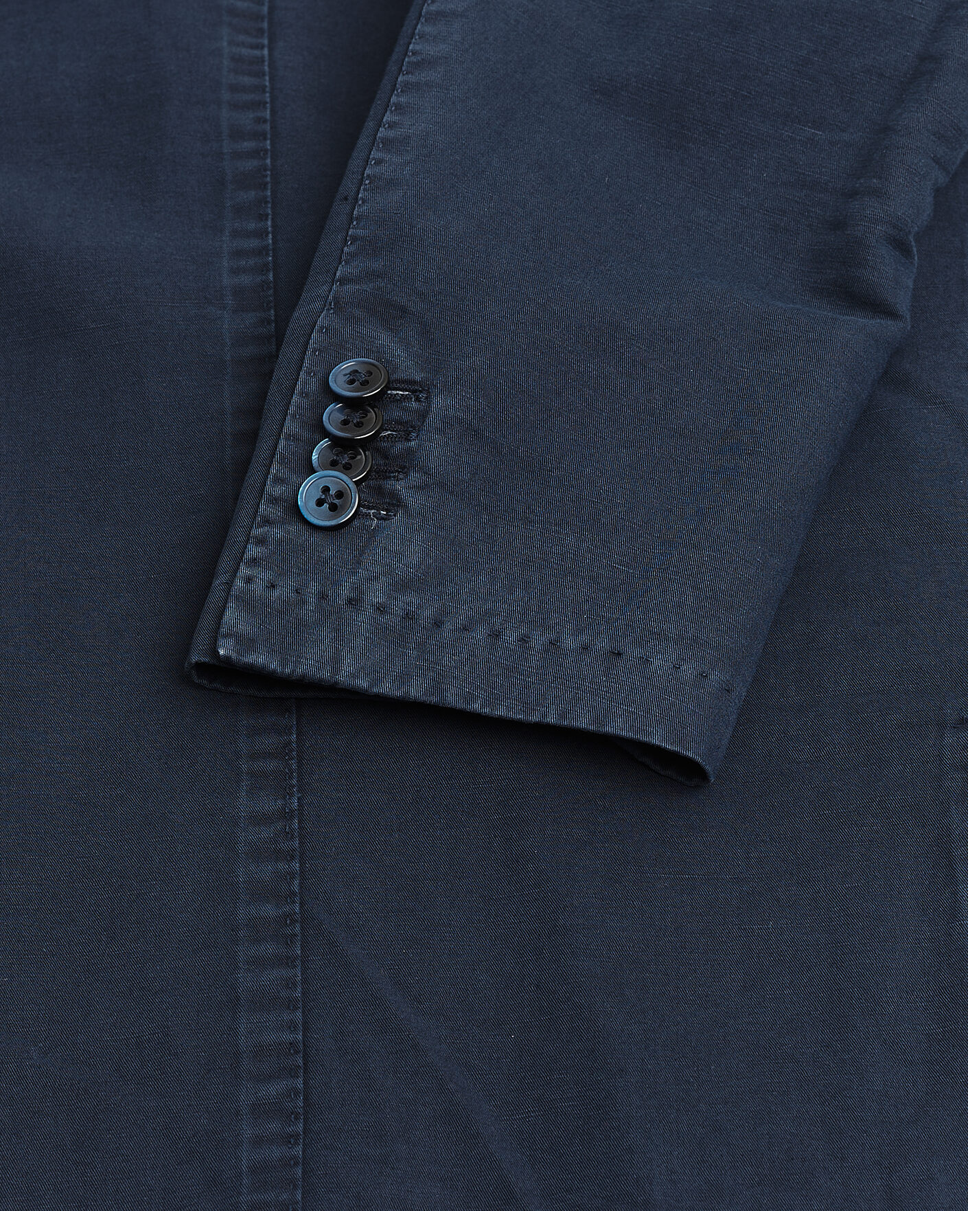 Hombres | Pre-owned Blazers | Pre-owned | L.B.M. 1911 Jack Regular Fit Cotton & Linen Blazer Navy 52