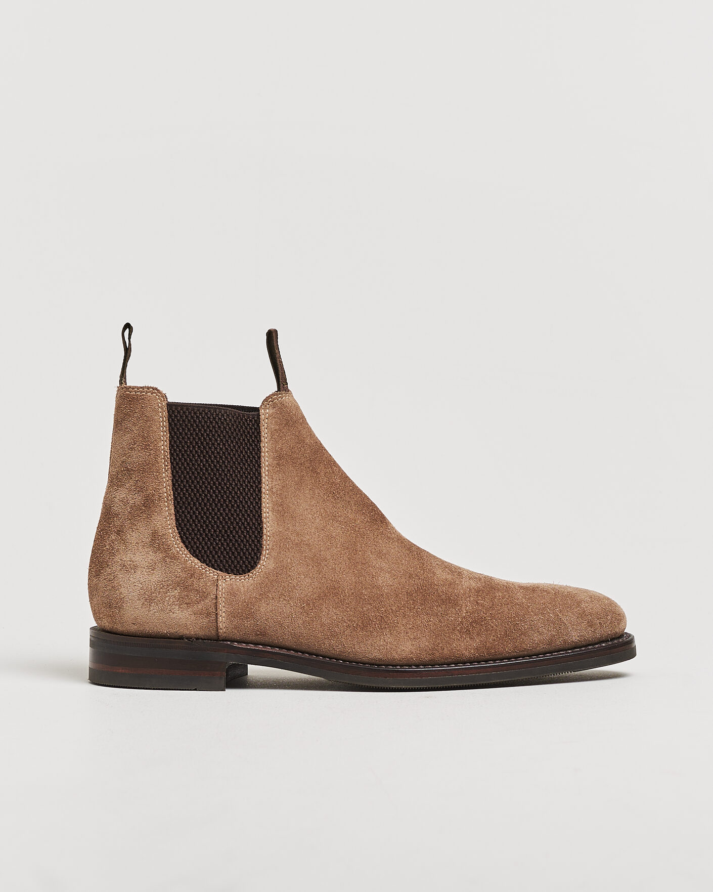Hombres | Pre-owned Zapatos cosidos a mano | Pre-owned | Loake 1880 Emsworth Chelsea Boot Flint Suede UK9 - EU43