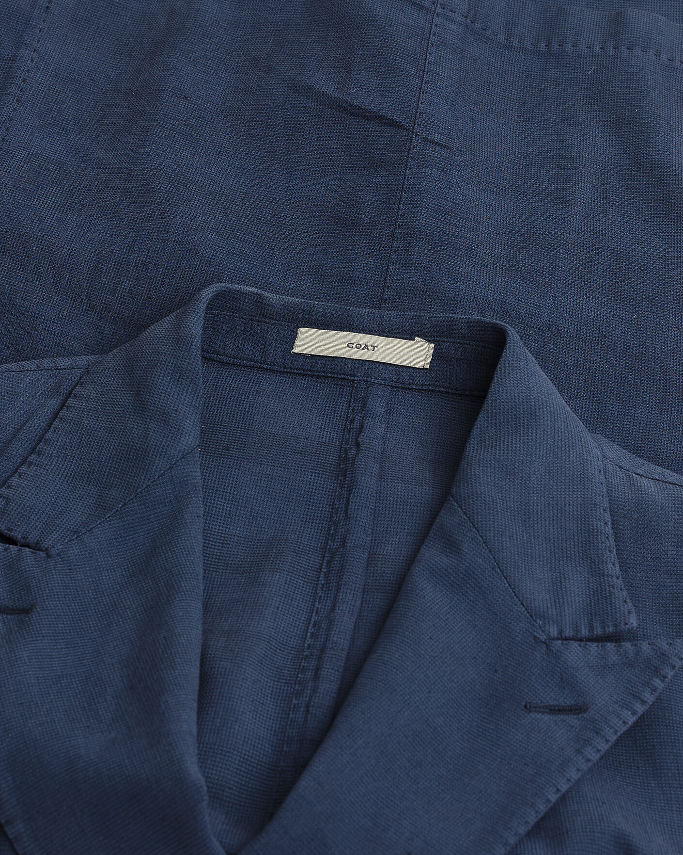 Hombres | Pre-owned Blazers | Pre-owned | Boglioli Coat Double Breasted Silk Blend Blazer Navy 50