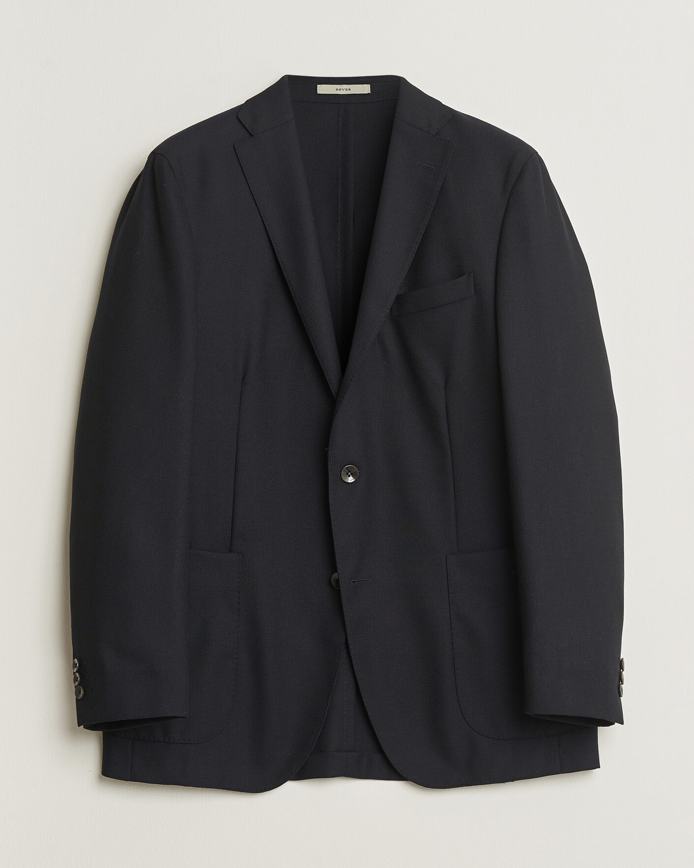 Hombres | Pre-owned Blazers | Pre-owned | Boglioli Dover Wool Hopsack Blazer Black 52