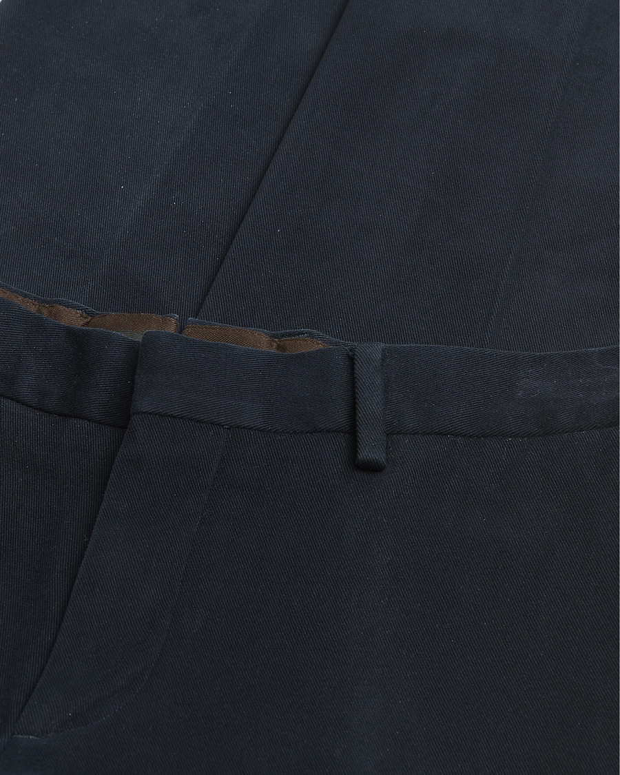 Hombres | Pre-owned Pantalones | Pre-owned | Ermenegildo Zegna Cotton Winter Chino Navy 52