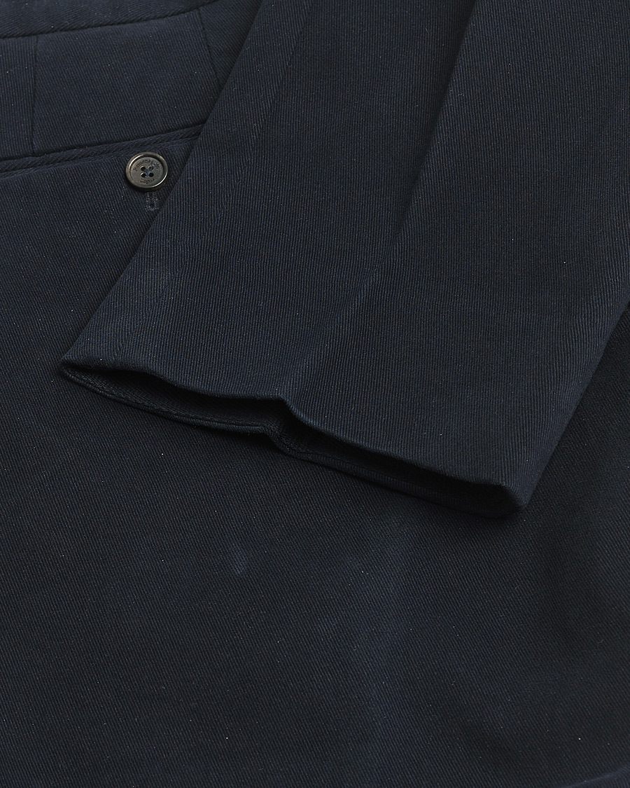 Hombres | Pre-owned Pantalones | Pre-owned | Ermenegildo Zegna Cotton Winter Chino Navy 52