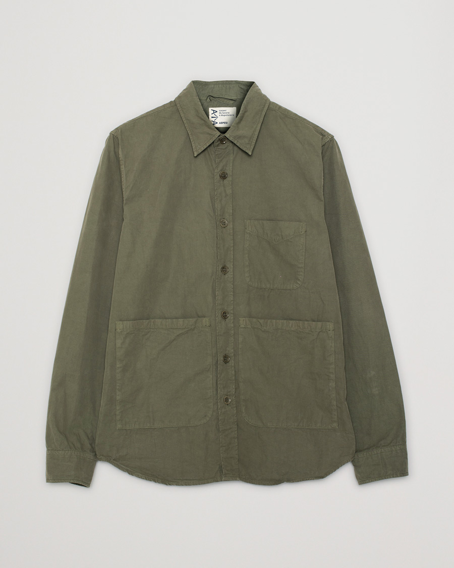 Hombres | Abrigos y chaquetas | Pre-owned | Aspesi Utility Shirt Jacket Military
