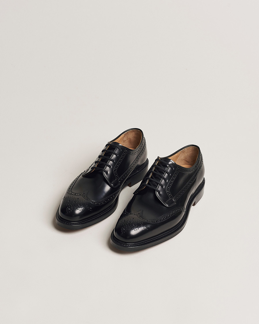 Hombres | Pre-owned Zapatos cosidos a mano | Pre-owned | Church's Grafton Polished Binder Black UK10 - EU44