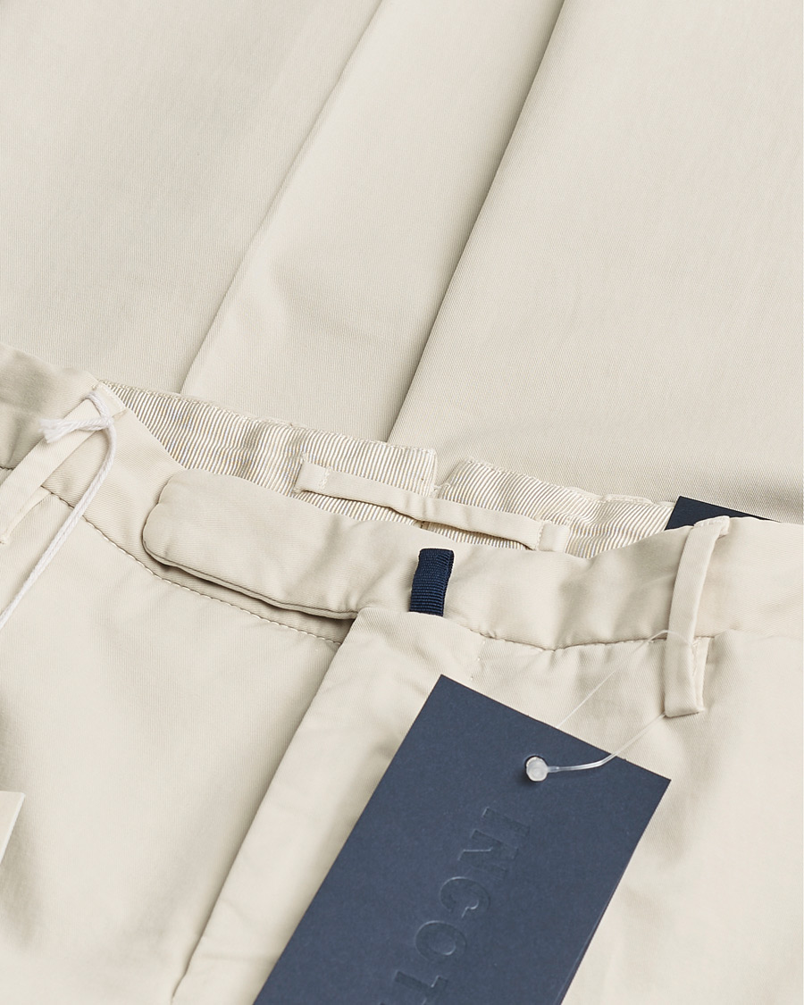 Hombres | Pre-owned Pantalones | Pre-owned | Incotex Slim Fit Comfort Chinos Off White 48