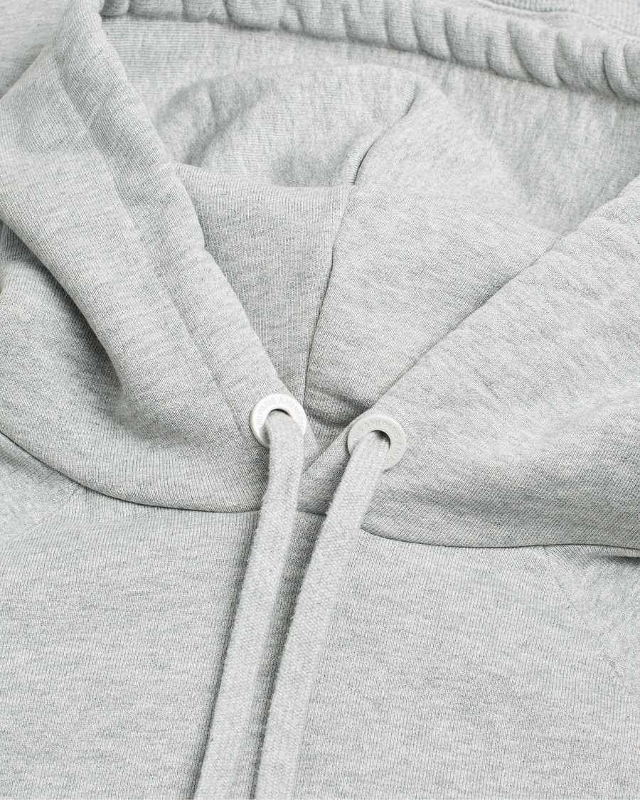 Hombres | Jerséis y prendas de punto | Pre-owned | AMI ami Logo Hoodie Heather Grey