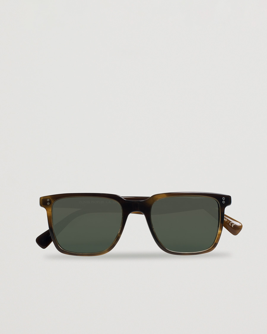 Hombres | Oliver Peoples Lachman Sun Sunglasses Bark | Pre-owned | Oliver Peoples Lachman Sun Sunglasses Bark