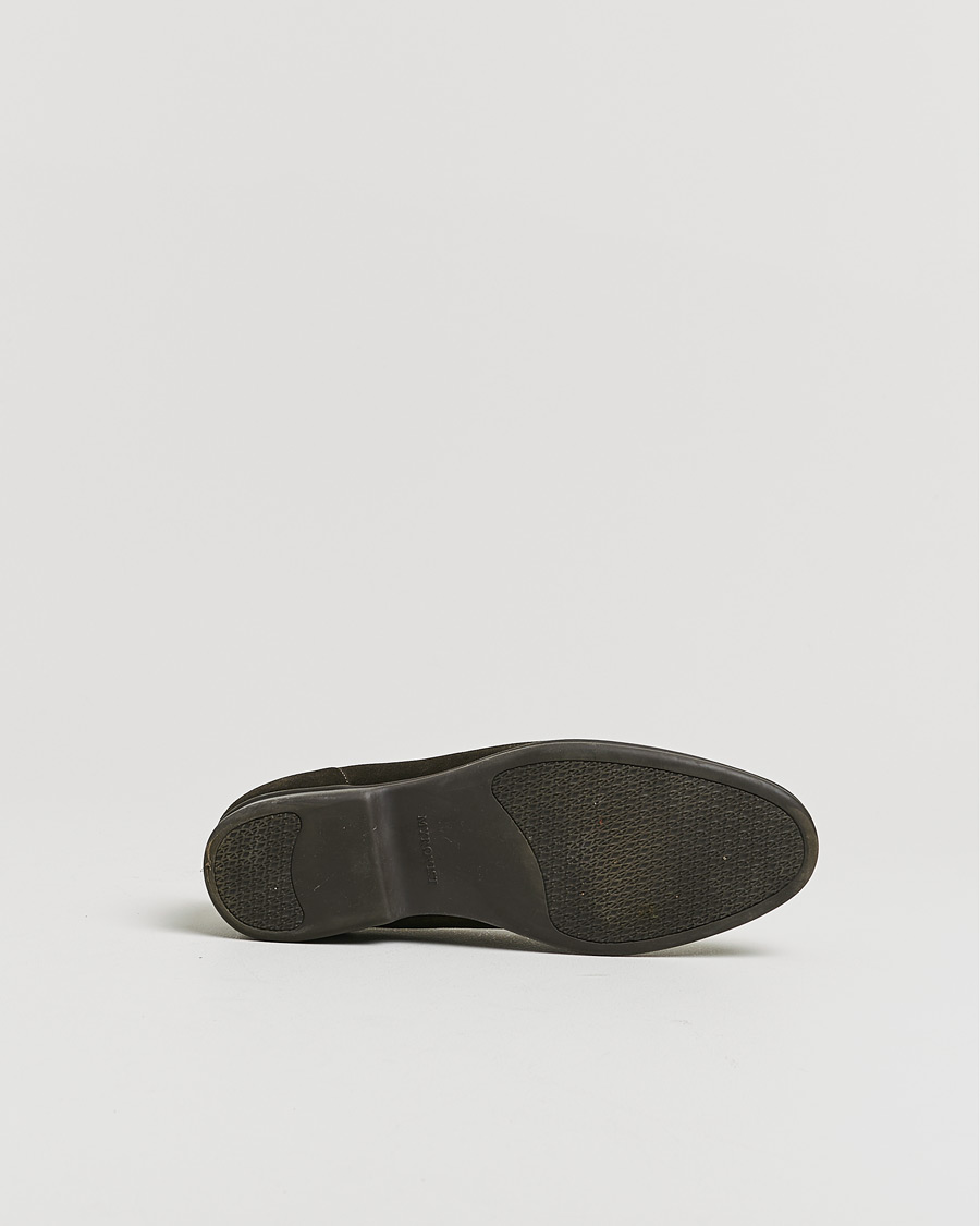 Hombres | Myrqvist Brannö Loafers Dark Brown Suede 41 | Pre-owned | Myrqvist Brannö Loafers Dark Brown Suede 41