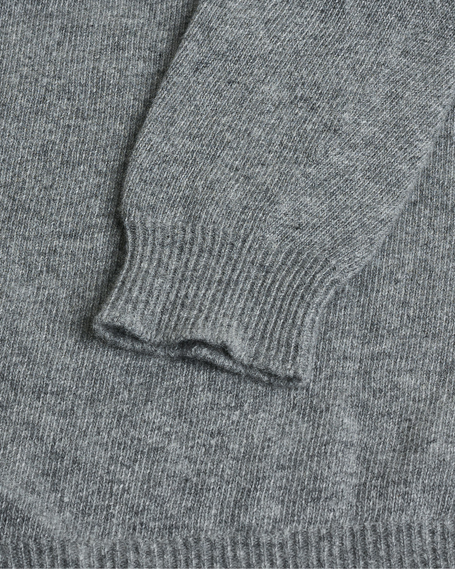 Hombres | Pre-owned Jerséis | Pre-owned | Jil Sander Cashmere/Merino Round Neck Sweater Grey Melange