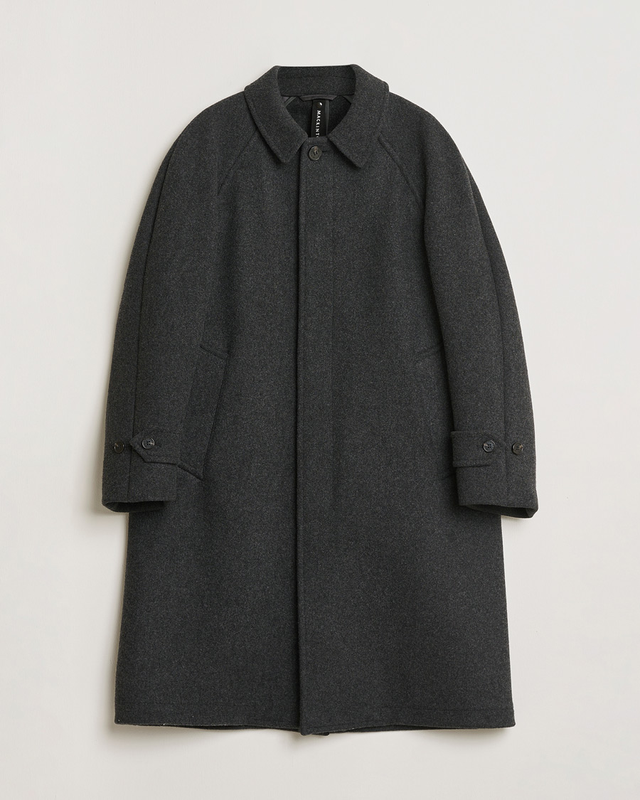 Hombres | Pre-owned Chaquetas | Pre-owned | Mackintosh Boston Wool Overcoat Grey M
