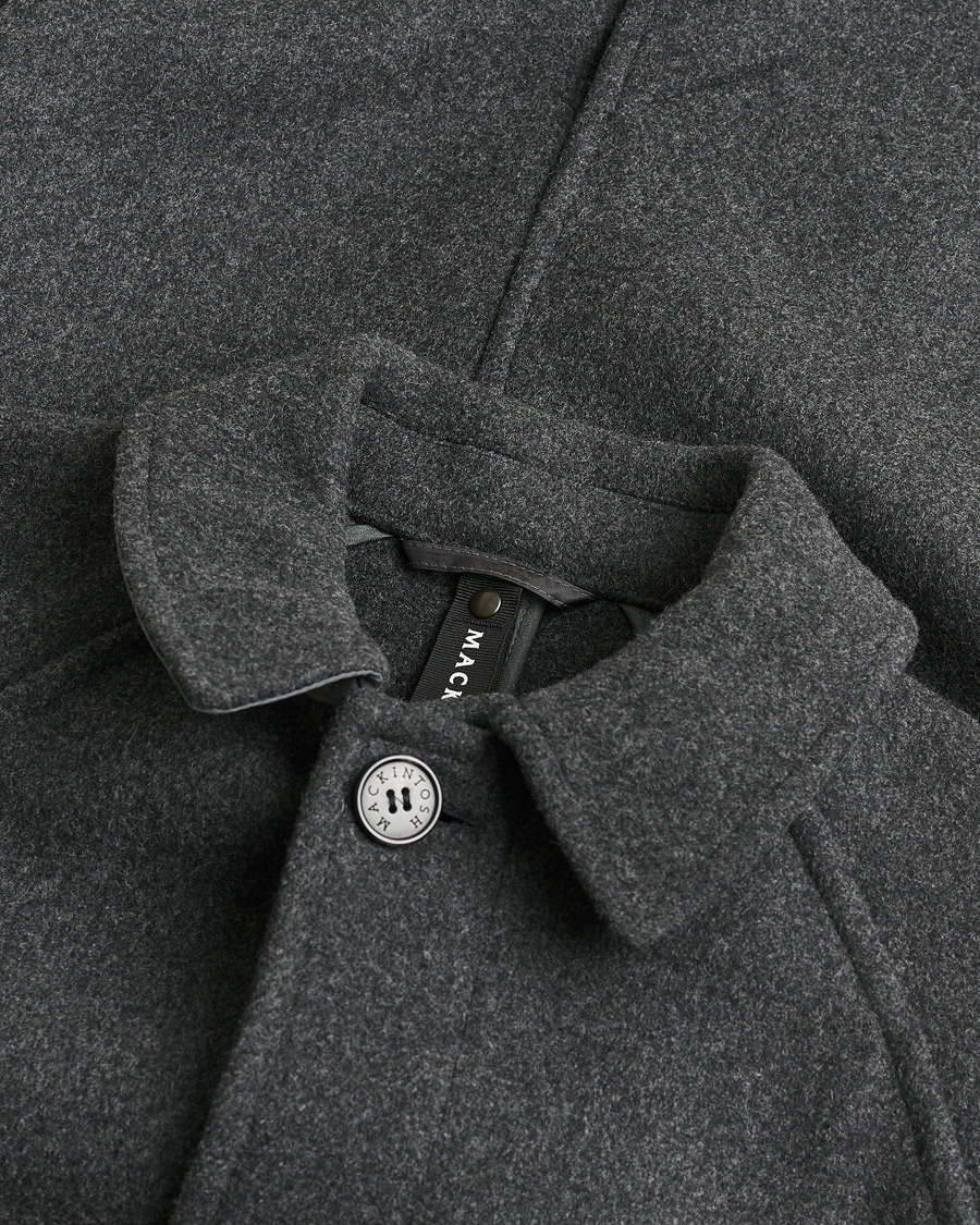 Hombres | Pre-owned Chaquetas | Pre-owned | Mackintosh Boston Wool Overcoat Grey M