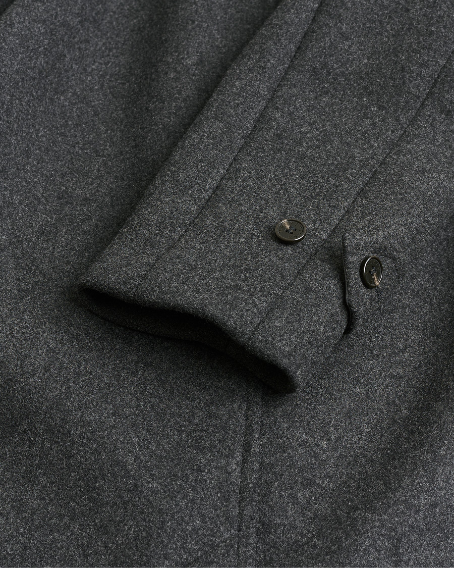 Hombres | Pre-owned Chaquetas | Pre-owned | Mackintosh Boston Wool Overcoat Grey M