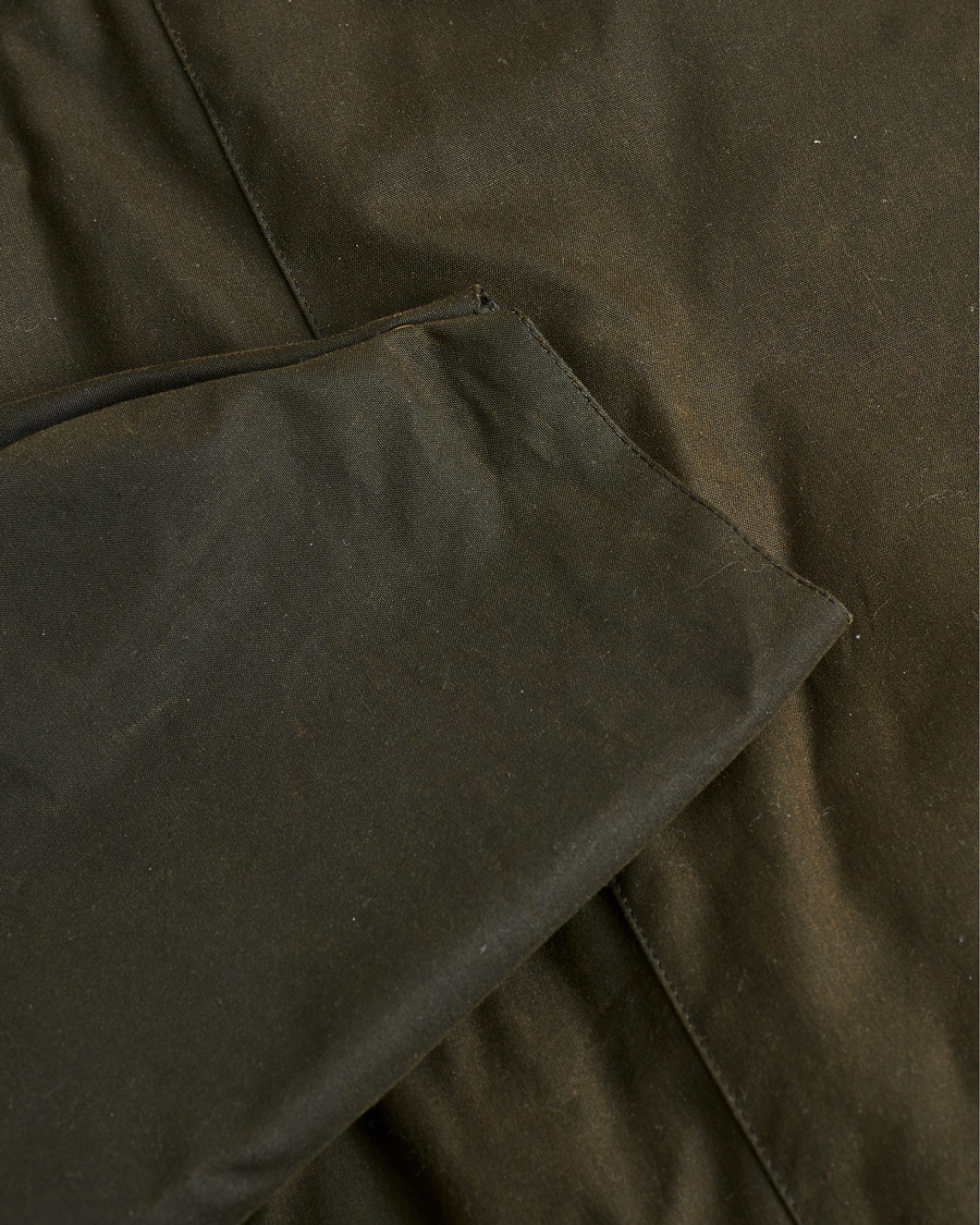 Hombres | Barbour Heritage Bedale Wax Trench Coat Olive M | Pre-owned | Barbour Heritage Bedale Wax Trench Coat Olive M