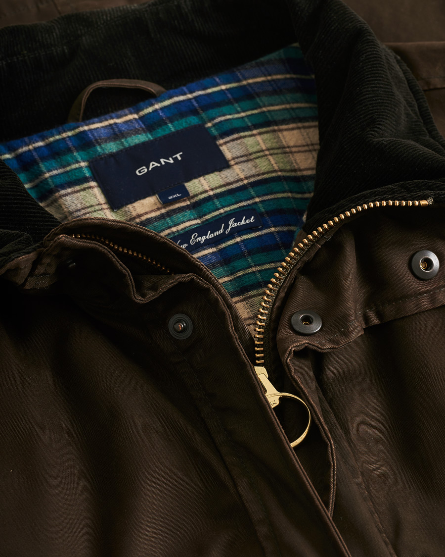 Hombres | Abrigos y chaquetas | Pre-owned | GANT The New England Jacket Dark Sage XXL